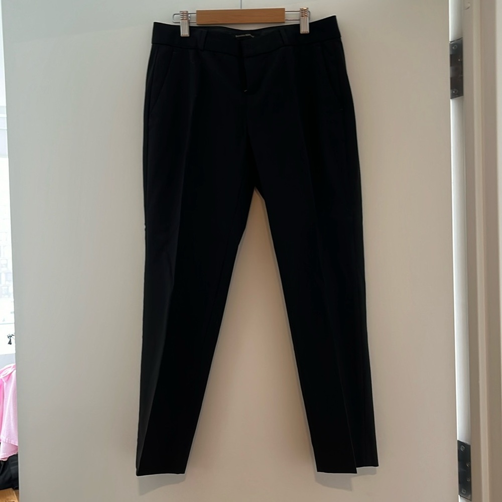 Black Banana Republic cropped work pants
